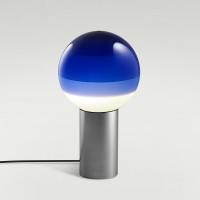 Marset Dipping Light S LED Tischleuchte, graphit, Schirm: blau