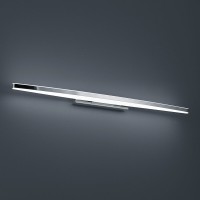 Helestra Argo LED Wandleuchte, Länge: 80 cm, Rückläufer, Chrom