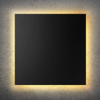 Escale Blade-Q LED Wand- / Deckenleuchte, 59 x 59 cm, mit Casambi-Modul, schwarz