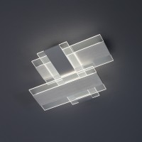 Escale Planus LED Deckenleuchte, Acrylglas - Aluminium geschliffen