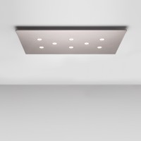 Icone Pop LED Deckenleuchte, Silber / Blattsilber 