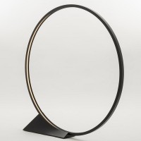 Artemide "O" Indoor LED Terra, App-kompatibel, Ø: 150 cm, schwarz