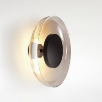 Marset Aura Plus LED Wand- / Deckenleuchte, fumé (Rauchglas)