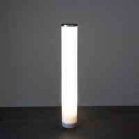 Epstein-Design Light Stick Stehleuchte / Lichtsäule, Höhe: 65 cm, weiß