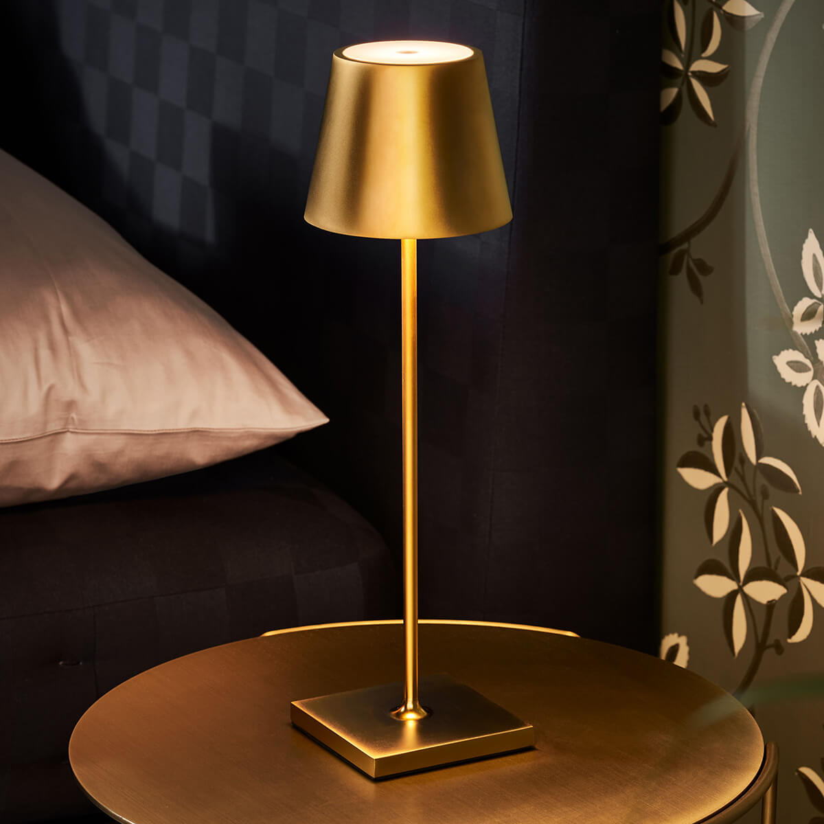 Art Deco Tischlampe Leuchte Bodenleuchte Lampe Lamp ceramic brass Fuss 35 cm 