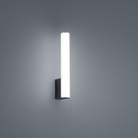 Helestra Loom LED Wand- / Spiegelleuchte, schwarz matt, Rückläufer, Länge: 30 cm