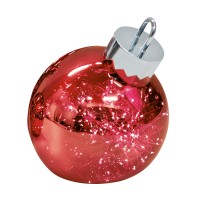 Sompex Ornament LED Dekoleuchte, Ø: 30 cm, rot