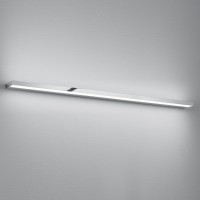 Helestra Slate LED Wand- / Spiegelleuchte, Länge: 120 cm, Chrom