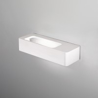 Icone Lingotto LED Wandleuchte, weiß
