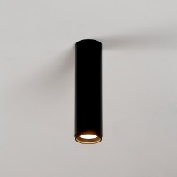 Milan Haul 55 LED Deckenleuchte 1-flg., Höhe: 21 cm, schwarz matt lackiert