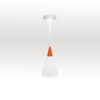 Zava Fenex LED Akkuleuchte, weiß / orange