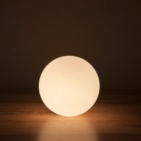 Epstein-Design Snowball LED Akku- / Kugelleuchte, Ø: 30 cm, weiß