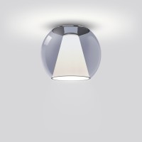 Serien.lighting Draft Ceiling S LED Deckenleuchte, Dim2Warm, Glas blau (©serien.lighting)