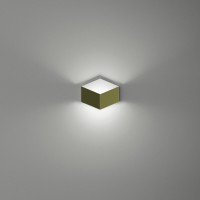 Vibia Fold 4200 LED Wandleuchte, grün matt