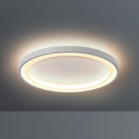 Escale Loud LED Wand- / Deckenleuchte, Ø: 35 cm, mit Casambi-Modul, Aluminium matt