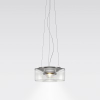 Serien.lighting Curling Suspension Rope S LED Pendelleuchte, 2700 K, Acryl klar (©serien.lighting)