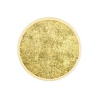 Luce Elevata by Bankamp Button LED Wand- / Deckenleuchte, Ø: 33 cm, Blattgoldoptik 