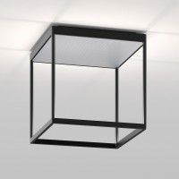 Serien.lighting Reflex² Ceiling M 300 Tunable White LED Deckenleuchte, schwarz, Reflektor: Struktur Silber (©serien.lighting)