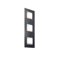 Grossmann Basic LED Wand- / Deckenleuchte, 3-flg., anthrazit