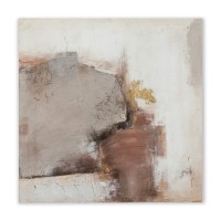 ImageLand Gemälde Abstrakt in Nude und Rosa III, 100 x 100 cm, Acryl auf Leinwand