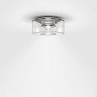 Serien.lighting Curling Ceiling S LED Deckenleuchte, 2700 K, Acryl klar (©serien.lighting)