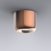Serien.lighting Cavity Ceiling L LED Deckenleuchte, Bronze finish