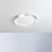 Bopp Aura LED Smart Home Deckenleuchte, Ø: 40 cm, mit Casambi, weiß / Aluminium