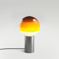 Marset Dipping Light LED Tischleuchte, graphit, Schirm: amber