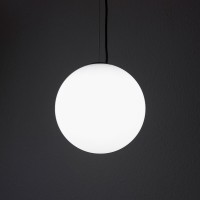 Epstein-Design Snowball Außen- / Pendelleuchte, Ø: 30 cm, weiß