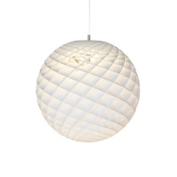 Louis Poulsen Patera LED Pendelleuchte, Ø: 60 cm, 2700 K, weiß matt