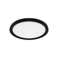 Mobilux Ambienta LED Wand- / Deckenleuchte, Ø: 44 cm, schwarz 