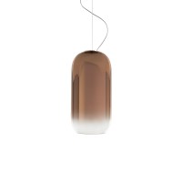 Artemide Design Gople Lamp LED Sospensione, Bronze