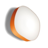 LZF Lamps Guijarro Large LED Wand- / Deckenleuchte, orange