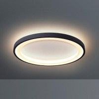 Escale Loud LED Wand- / Deckenleuchte, Ø: 35 cm, mit Casambi-Modul, schwarz