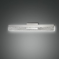Fabas Luce Sinis LED Wand- / Spiegelleuchte, Länge: 51,5 cm, Chrom 