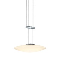 Bankamp Strada Orbit LED-Pendel, opalweiß satiniert