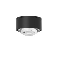 Top Light Puk Mini One 2 LED Deckenleuchte, Gehäuse, schwarz matt (Black Edition), mit Linse klar (nicht inbegriffen)