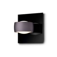 Oligo Grace Unlimited LED Wandleuchte, schwarz, Tunable White, Kopf: Espresso