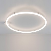 Artemide Design Alphabet of Light Circular LED Parete / Soffitto, App-kompatibel, Ø: 90 cm, weiß