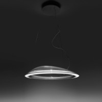 Artemide Design Ameluna LED Sospensione, App-kompatibel, transparent
