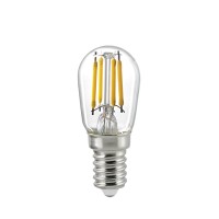 Sigor LED Filament Röhrenlampe S28 E14 klar, 2,5 W, 2700 K, Ø: 2,6 cm