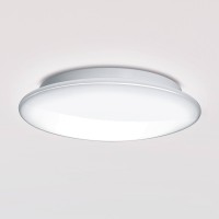 Peill+Putzler Ciclona LED Wand- / Deckenleuchte, Ø: 48 cm, Opalglas glänzend