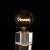 Sompex Cubic Tischleuchte Acryl, mit Motiv Leuchtmittel, Xmas (©Leuchtenland.com)