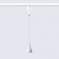 Serien.lighting One Eighty Suspension Track mit Höhenverstellung, S, Ø: 11,5 cm, weiß lackiert