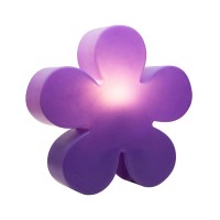 8 seasons design Shining Flower Solar- / Dekoleuchte, Ø: 40 cm, violett