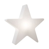8 seasons design Shining Star Merry Christmas Dekoleuchte, Höhe: 54 cm, weiß