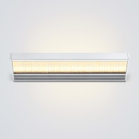 Serien.lighting SML² 300 Wall LED, 3000 K, Rückläufer, Alu poliert, Gläser: satinée / Raster