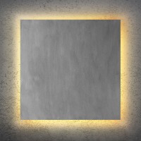 Escale Blade-Q LED Wand- / Deckenleuchte, 59 x 59 cm, mit Casambi-Modul, Betonoptik