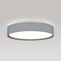 Peill+Putzler Varius X LED Deckenleuchte, Ø: 42 cm, außen: Silber / innen: schwarz