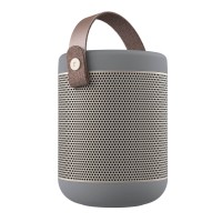Kreafunk aMAJOR Bluetooth Lautsprecher, Cool grey (grau)